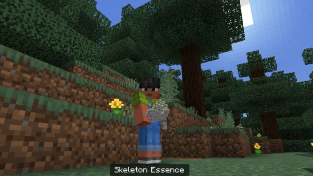 Skeleton from Essence Foundry Mod for Minecraft PE