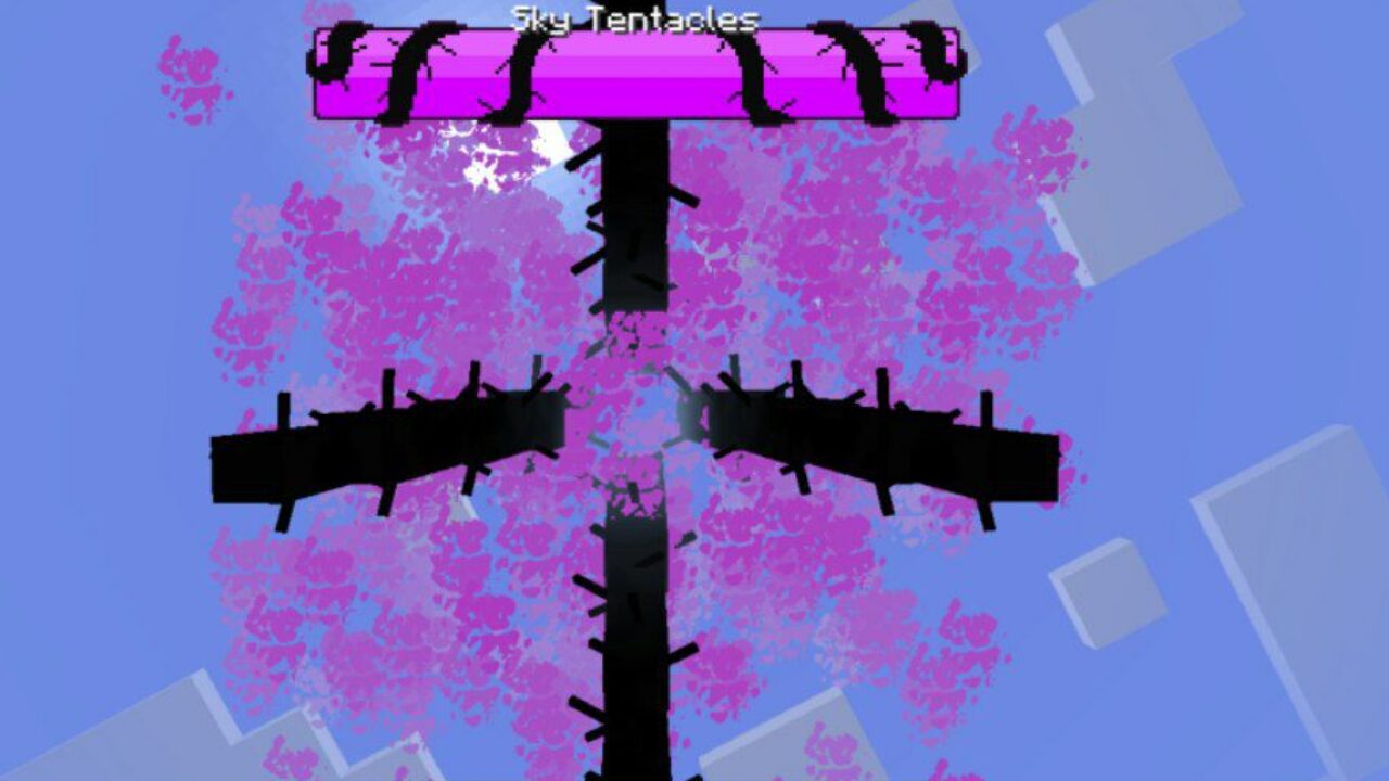 Sky Tentacles from Trevor Giants Mod for Minecraft PE