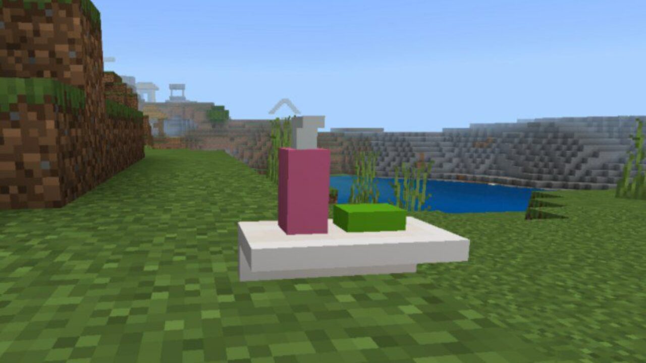 Soap Dish from Block Decor Mod for Minecraft PE