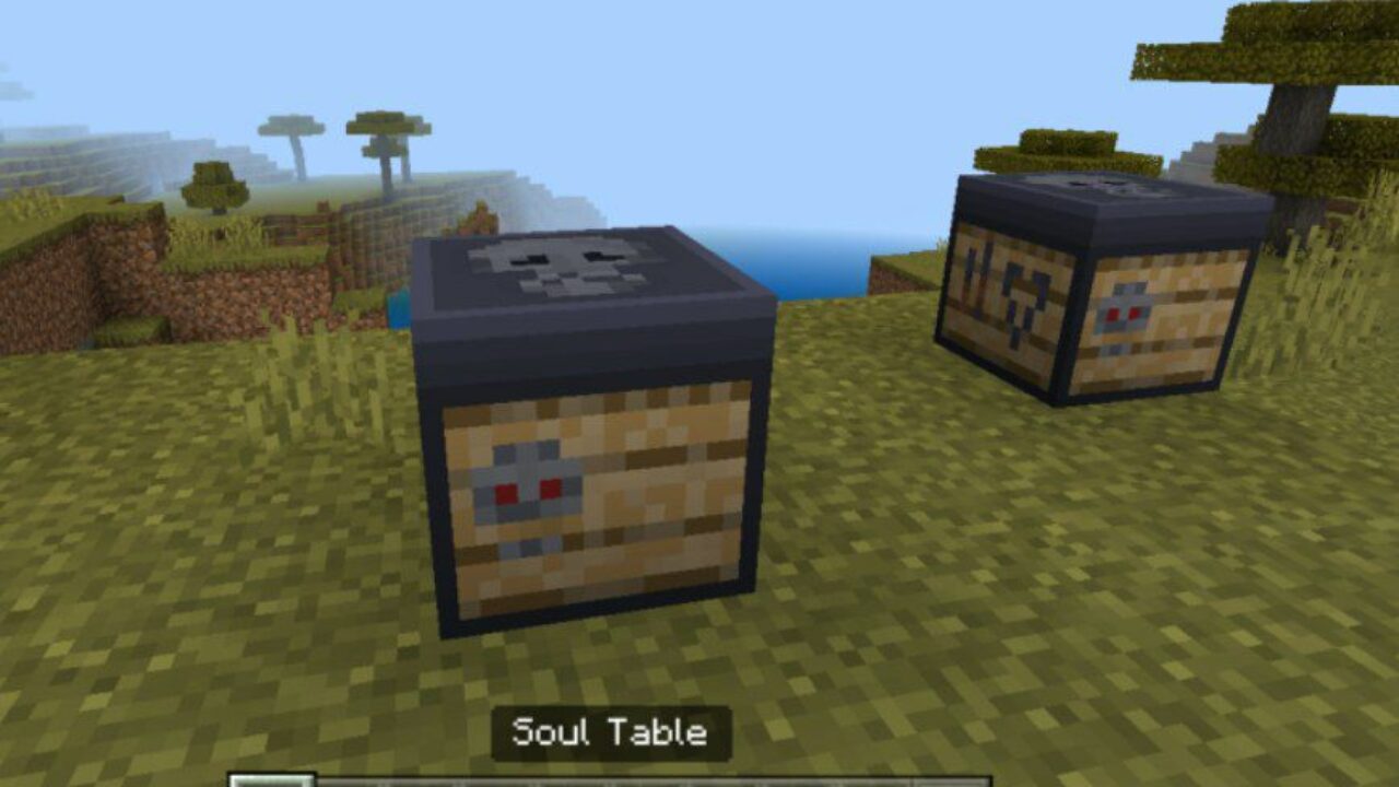 Soul Table from Secret House Mod for Minecraft PE