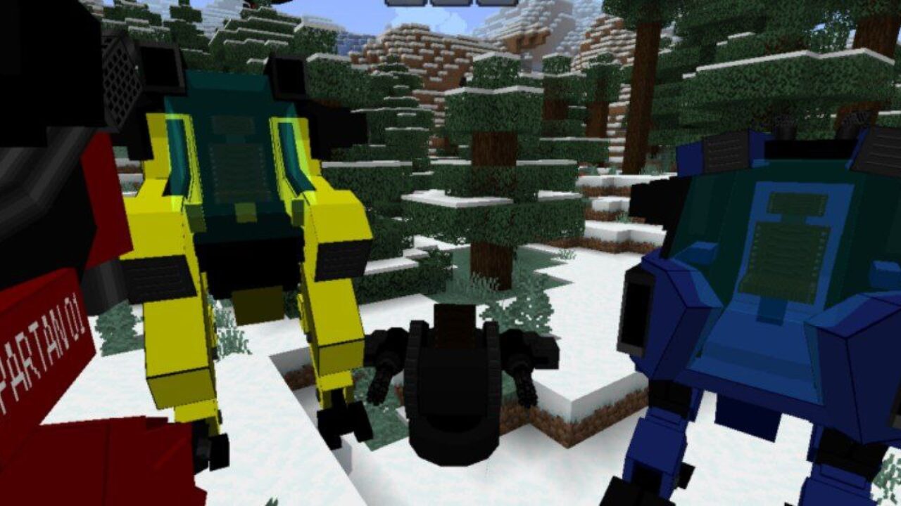 Spartans Mech Mod for Minecraft PE