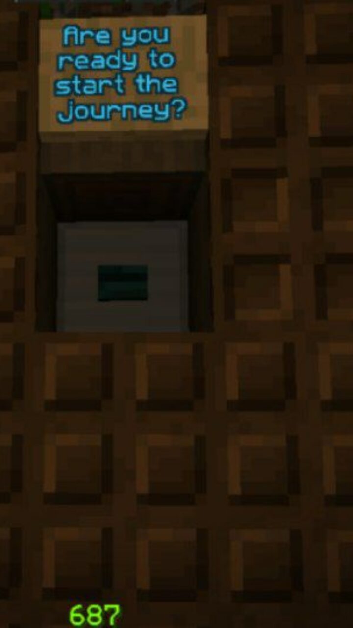 Start from Unfair Parkour Map for Minecraft PE