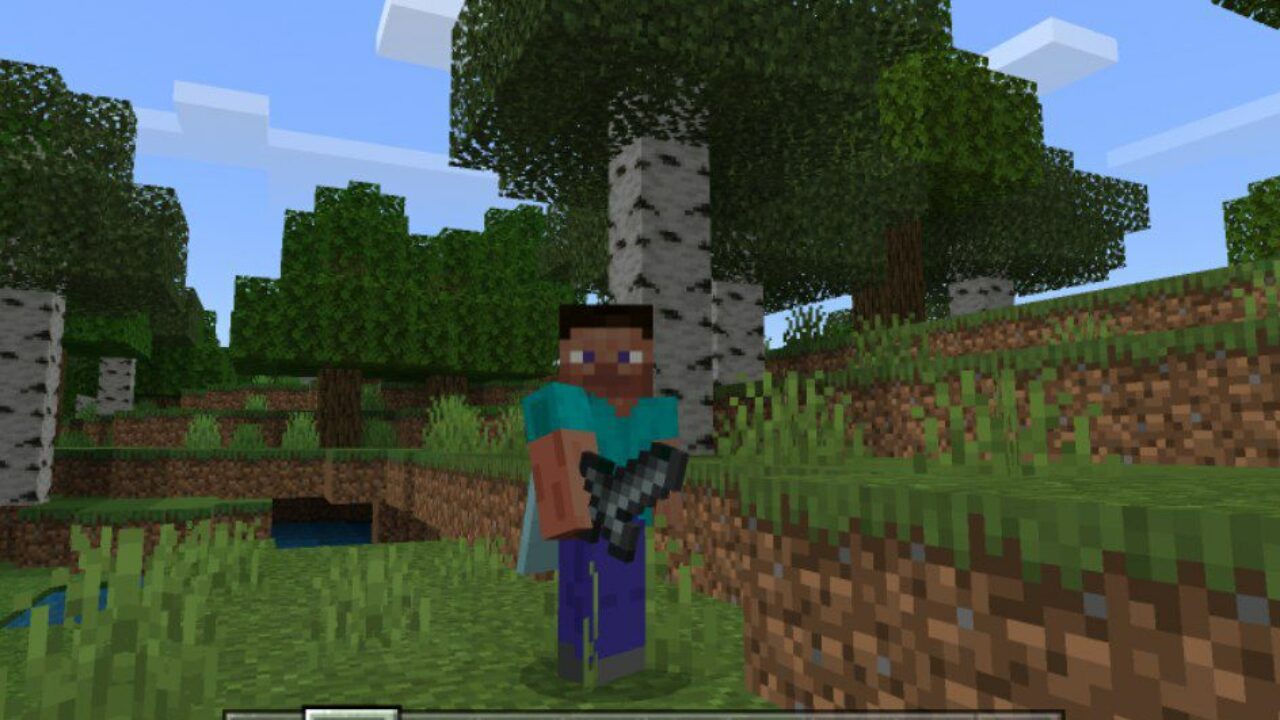 Sword from Silver Mod for Minecraft PE