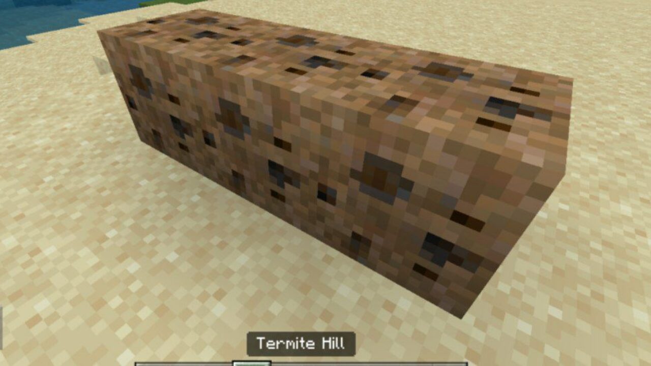 Termite Hill from Sand Mod for Minecraft PE