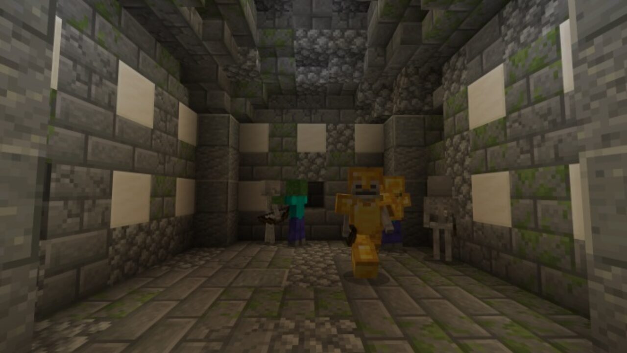 Third from Simple Roguelike Dungeon Mod for Minecraft PE