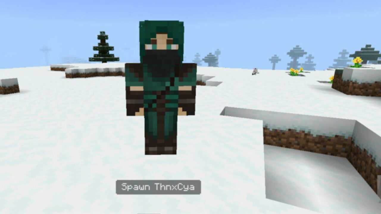 Thnxcya from YouTuber Mod for Minecraft PE