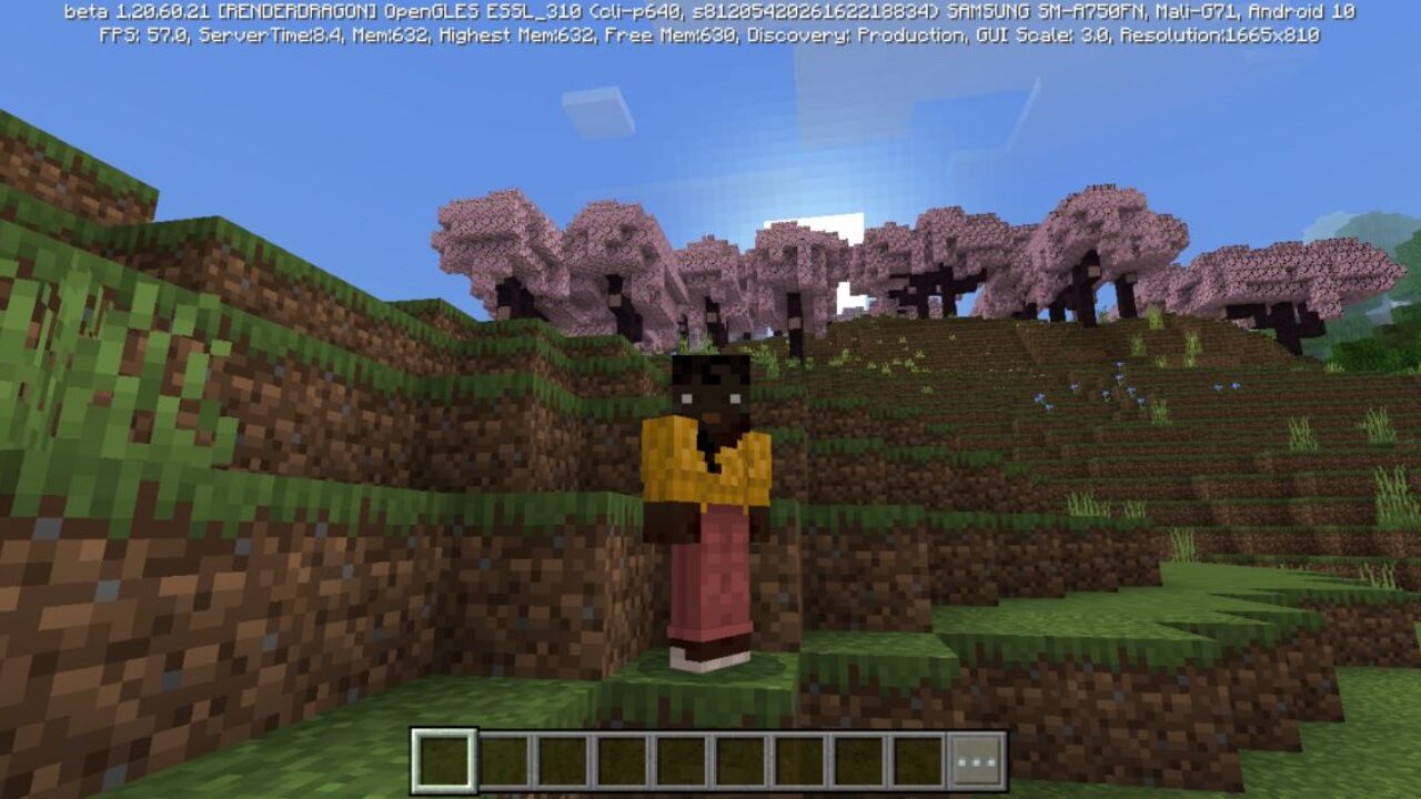 Transparent from Buttons Texture Pack for Minecraft PE