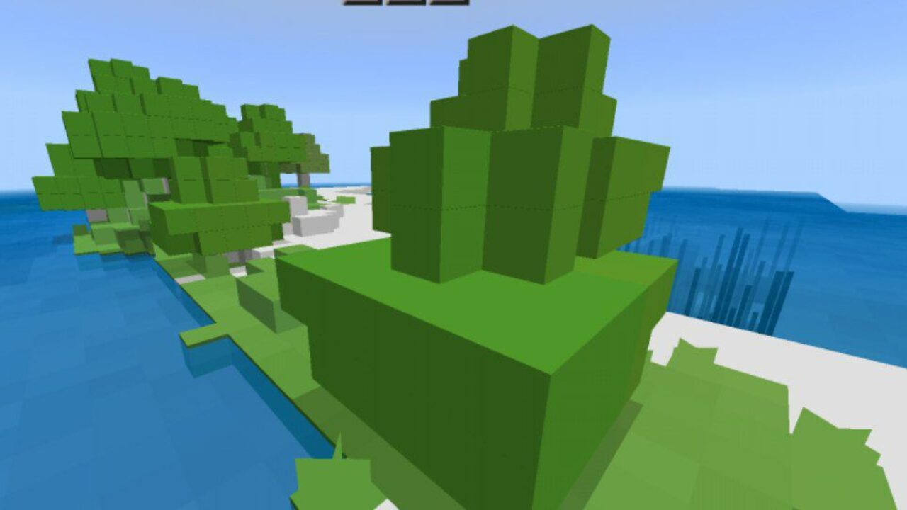 Trees from 1 x 1 Texture Pack for Minecraft PE