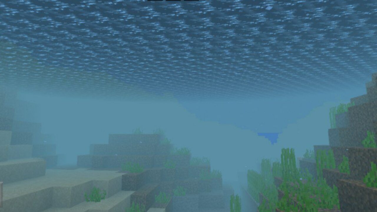 Underwater from Ketsa Shader for Minecraft PE