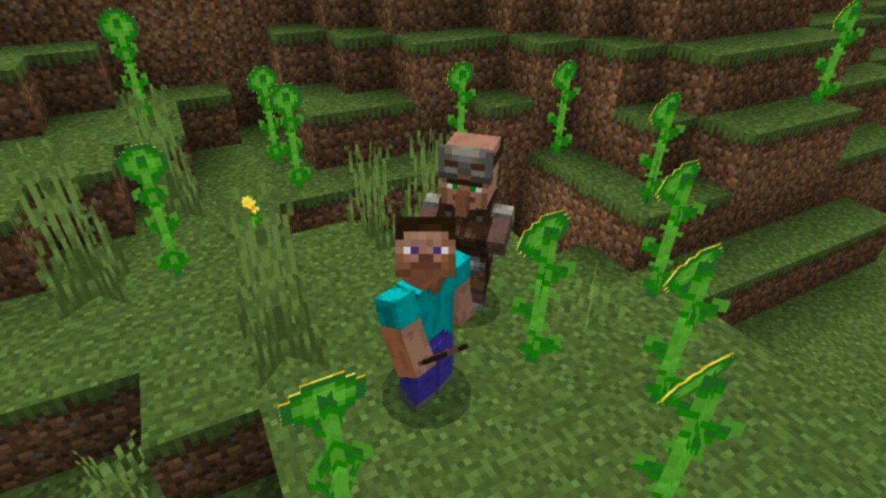 Villager from Better Mobs Texture Pack for Minecraft PE