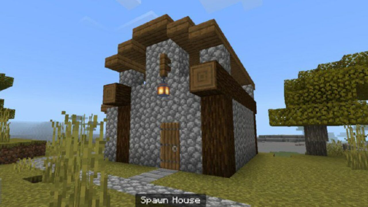 Villagers House Mod for Minecraft PE