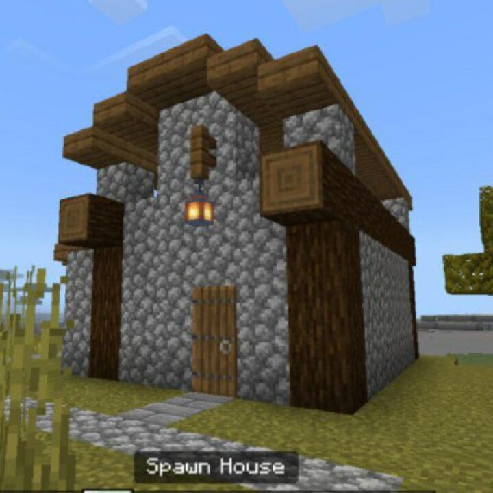 Villagers House Mod for Minecraft PE