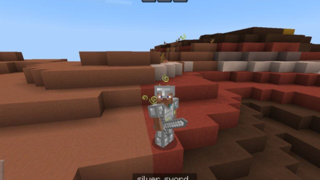 Weapon from Silver Mod for Minecraft PE