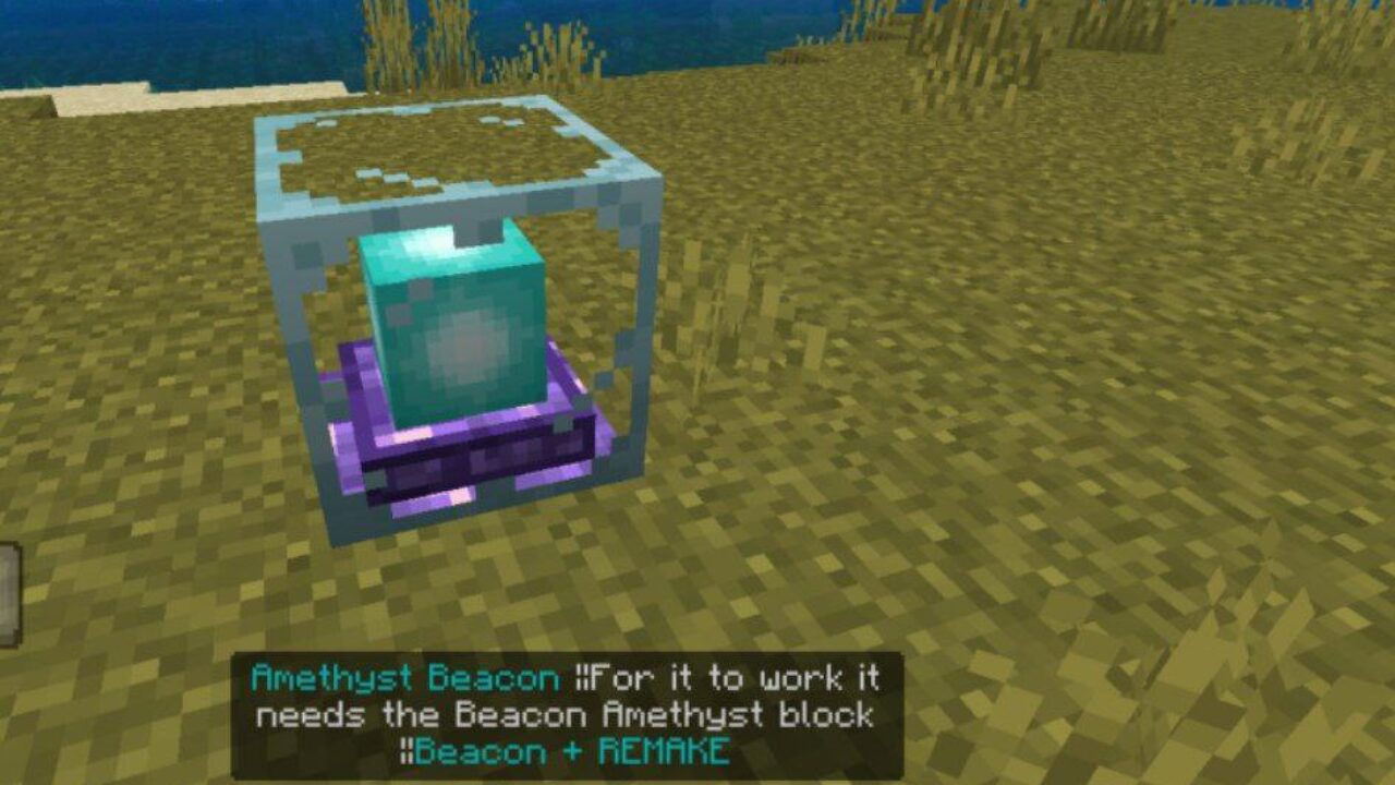 Amethyst from Lighthouse Mod for Minecraft PE