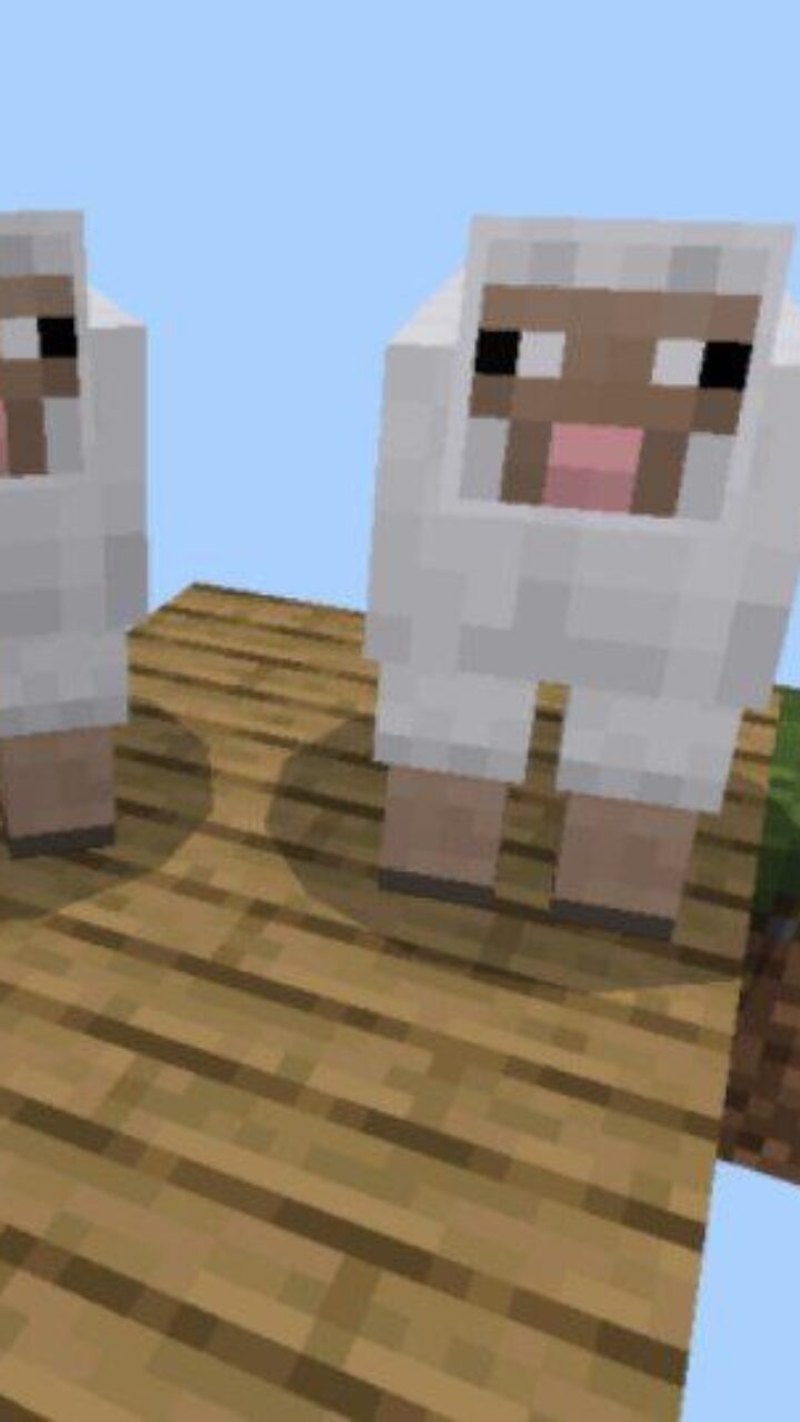 Animals from No Blocks Map for Minecraft PE