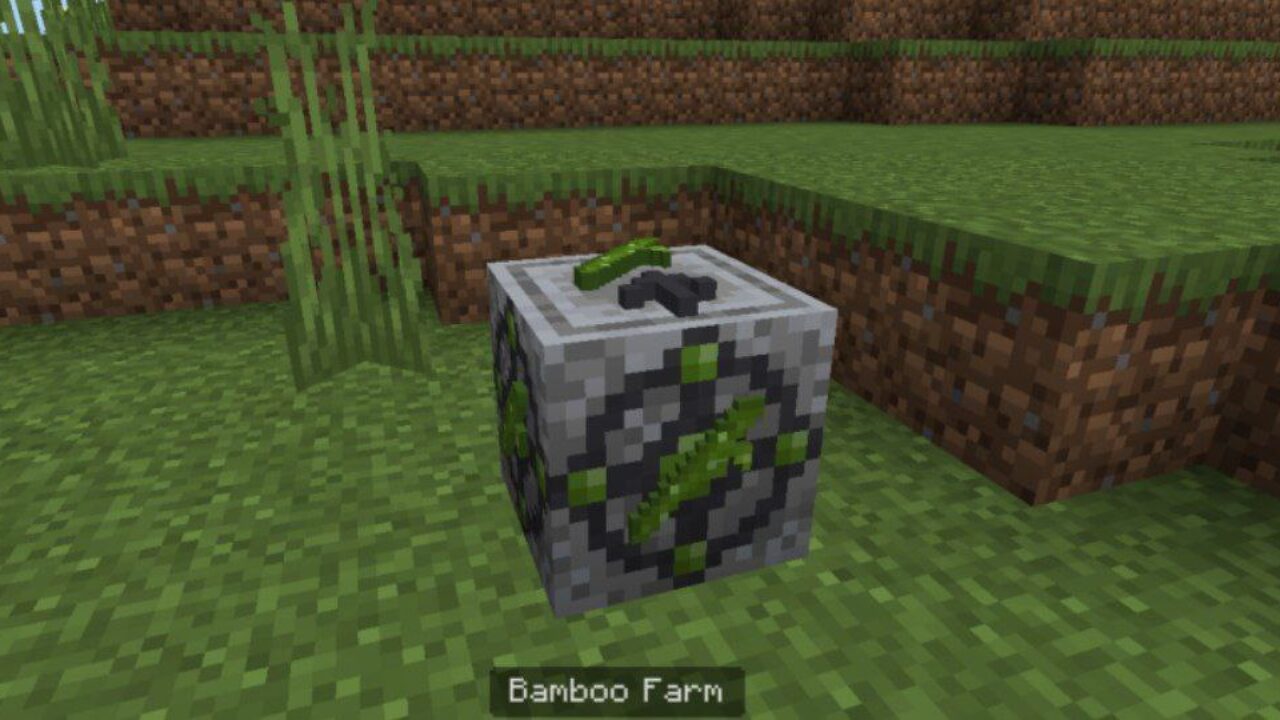 Bamboo from Insta Farm Mod for Minecraft PE