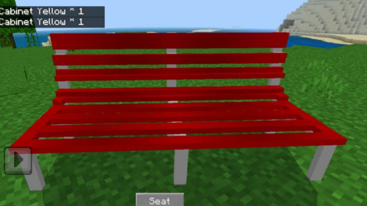 Bench from Props Mod for Minecraft PE