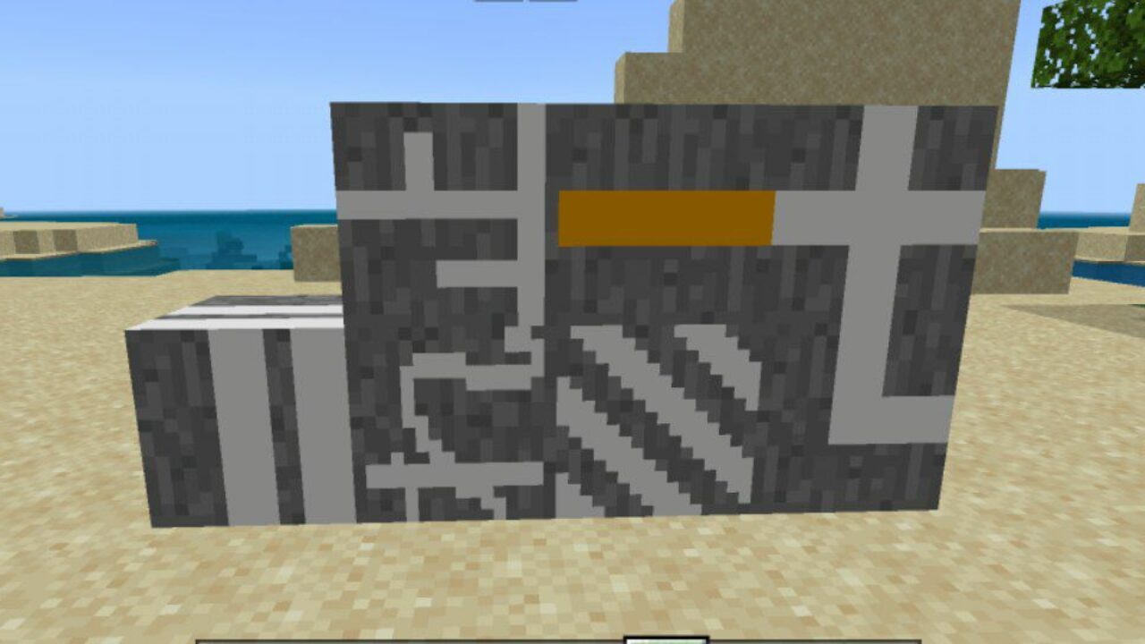 Blocks from Railway Mod form Minecraft PE