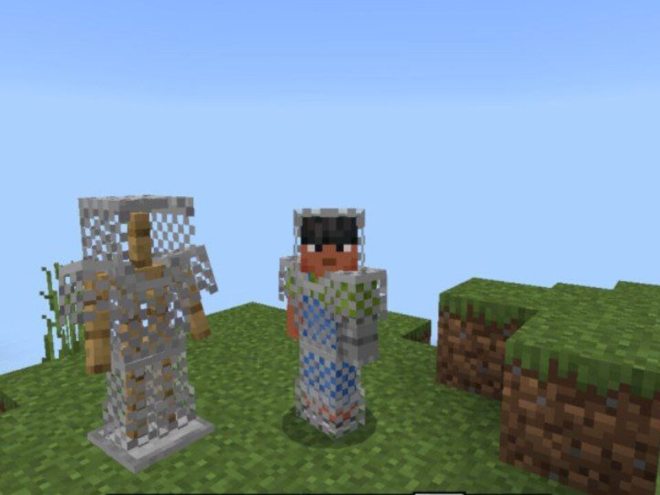 Chainmail Plus Mod for Minecraft PE