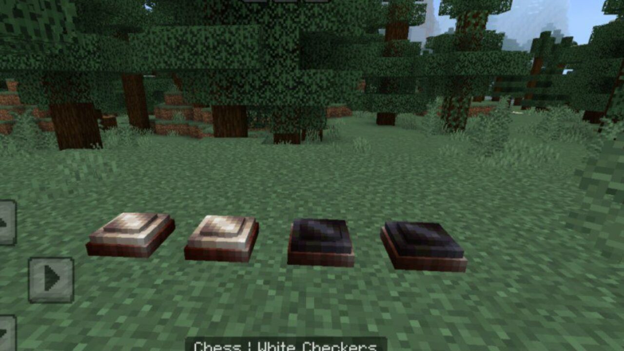 Checkers from Chess Mod for Minecraft PE