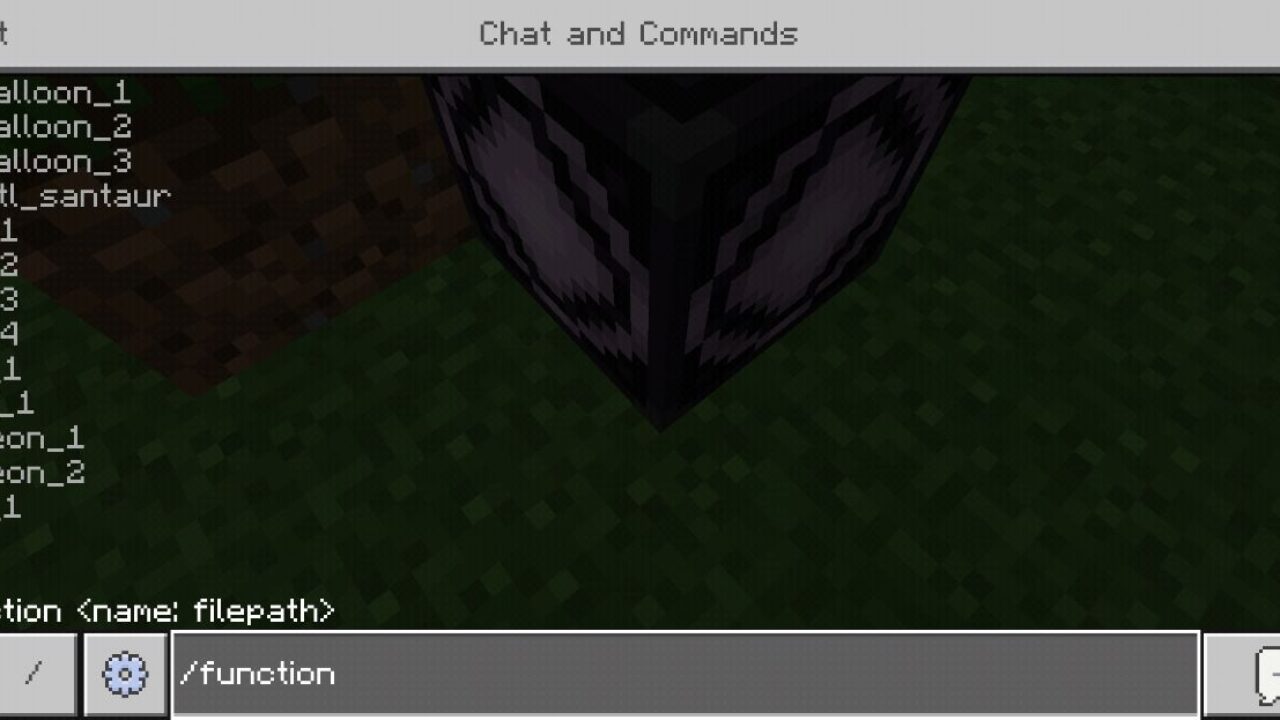 Commands from City Mod for Minecraft PE