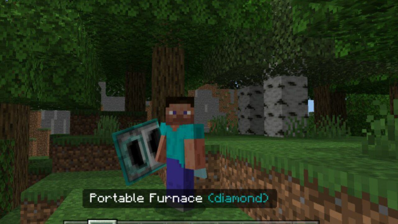 Diamond from Furnace Mod for Minecraft PE