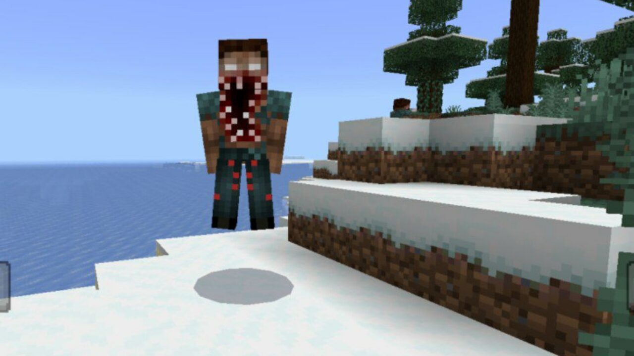 Enemy from Blood Steve Mod for Minecraft PE