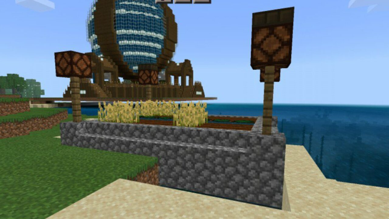 Farm from City Mod for Minecraft PE