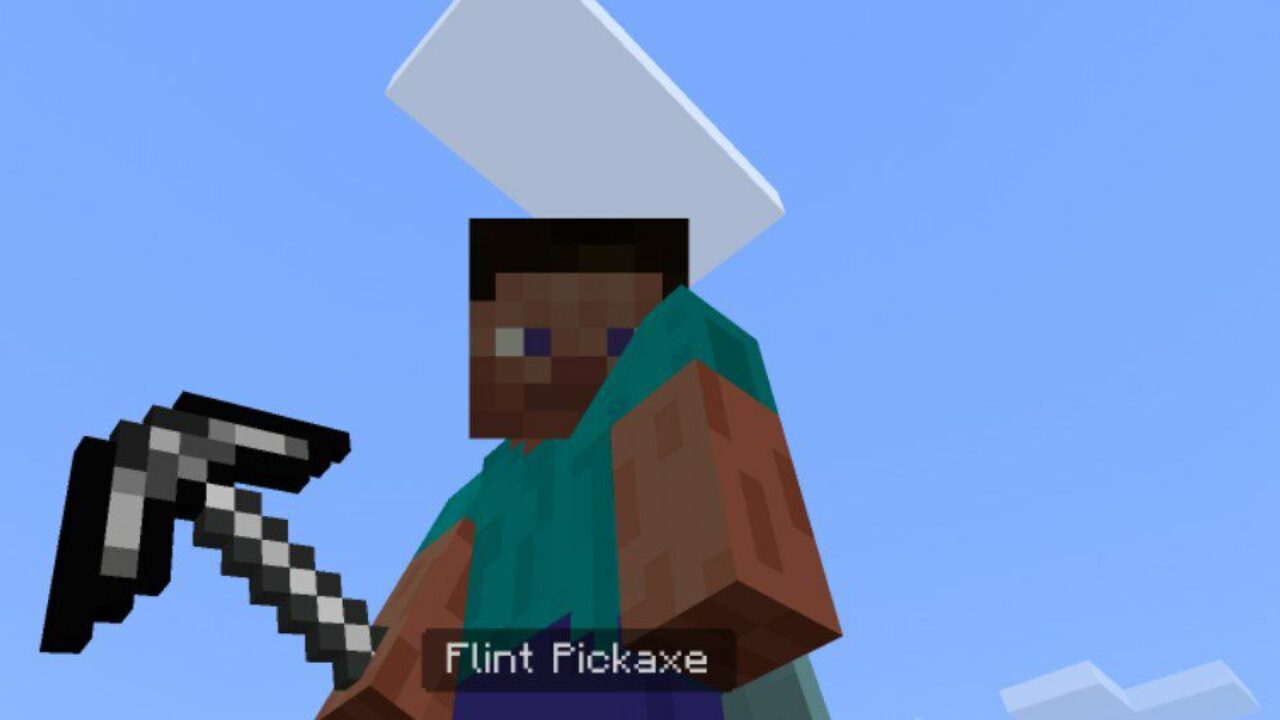 Flint from Pickaxe Mod for Minecraft PE