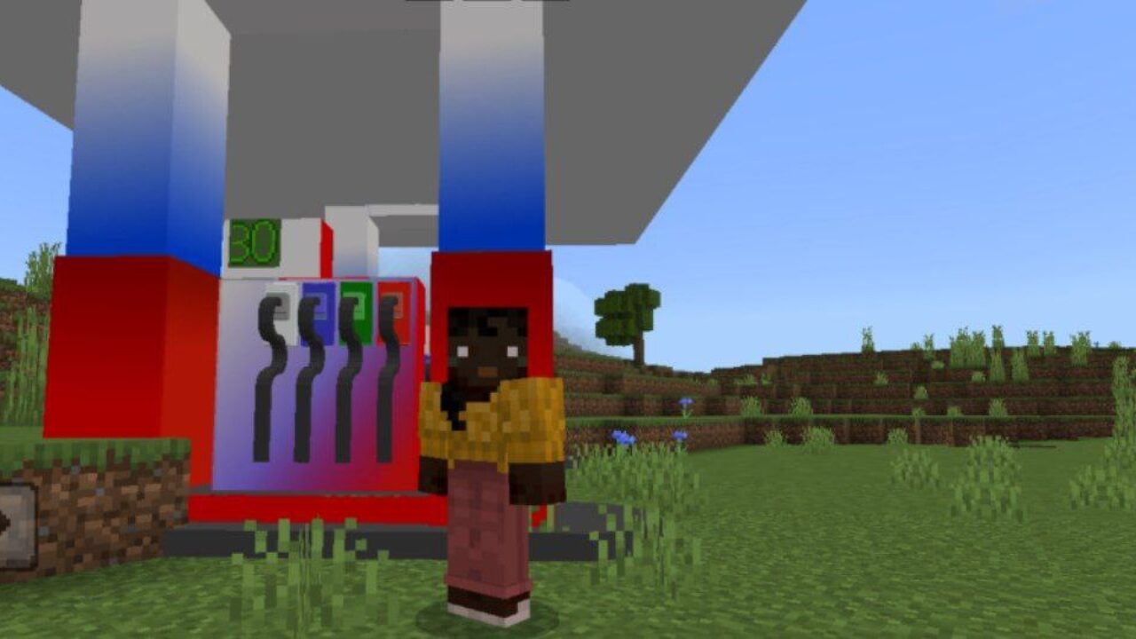 Gas Station Mod for Minecraft PE