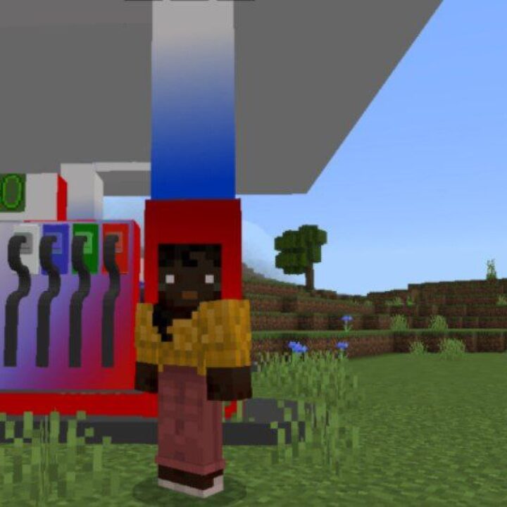 Gas Station Mod for Minecraft PE