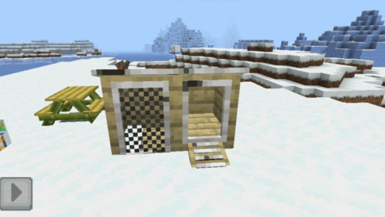 Hen House from Craftopia Furniture Mod for Minecraft PE