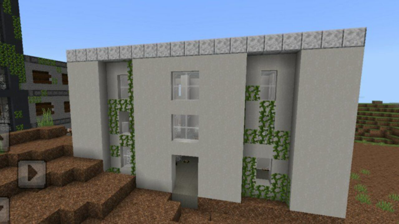 House from Building Generation Mod for Minecraft PE