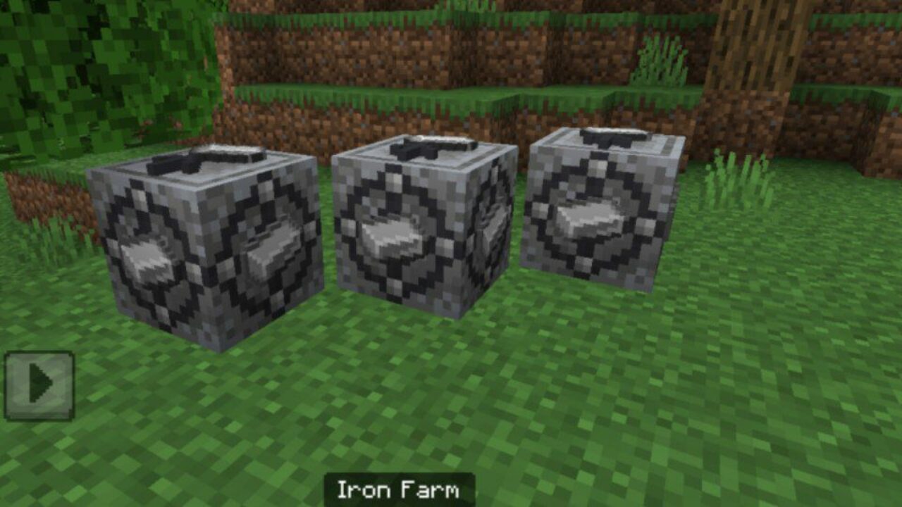 Iron from Automatic Farm Mod for Minecraft PE