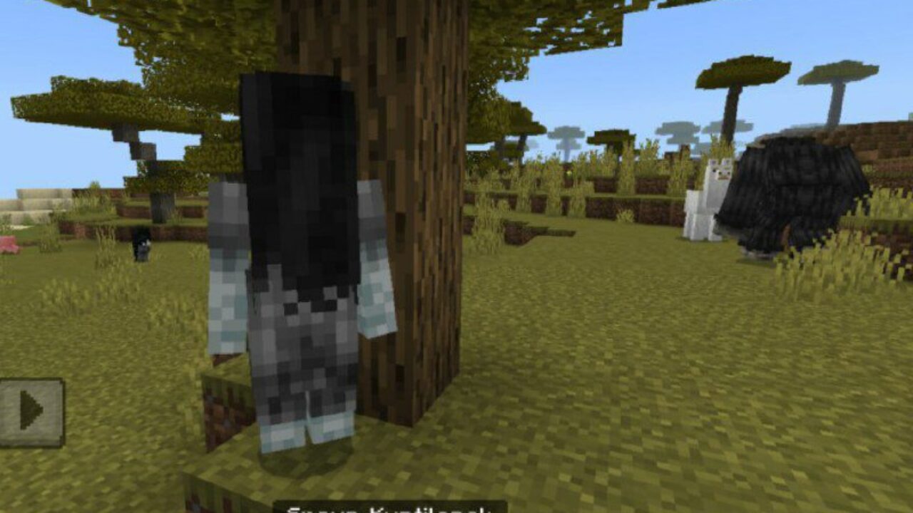 Kuntilanak from Indonesian Ghost Mod for Minecraft PE