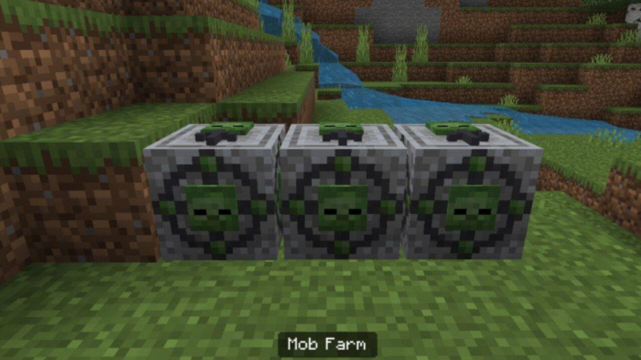 Mob from Insta Farm Mod for Minecraft PE