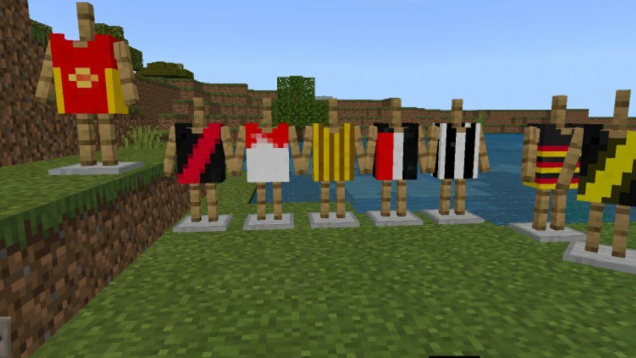 More Variants from Soccer Mod for Minecraft PE