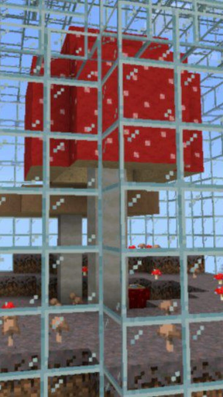 Mushroom from World in a Jar 2 Map for Minecraft PE