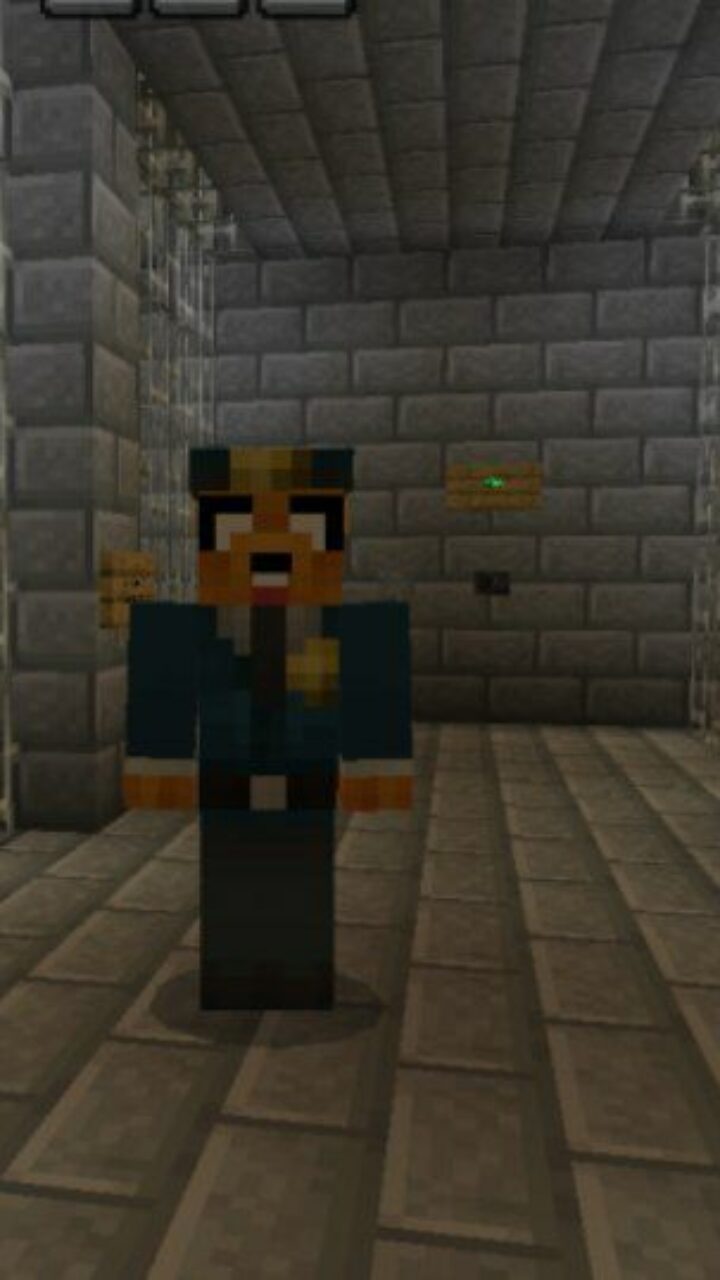 Officer from Escape from Prison 2 Map for Minecraft PE