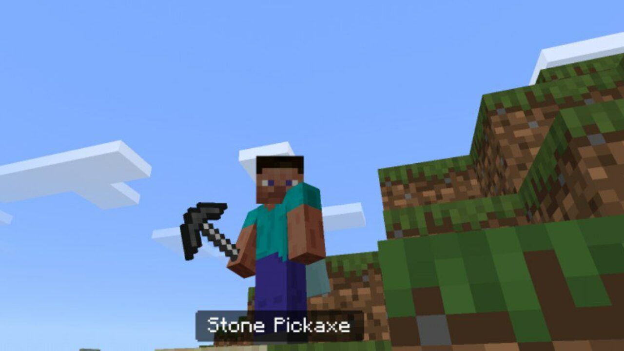 Pickaxe Mod for Minecraft PE