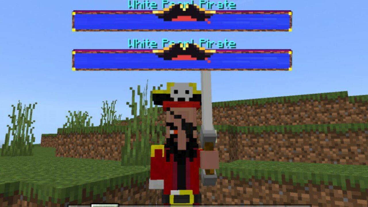 Pirate from Building Ships Mod for Minecraft PE