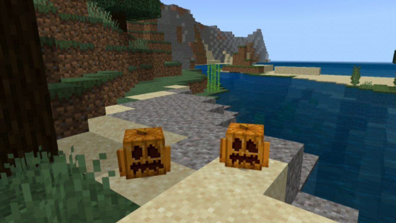 Pumpkin from Blocklings Mod for Minecraft PE