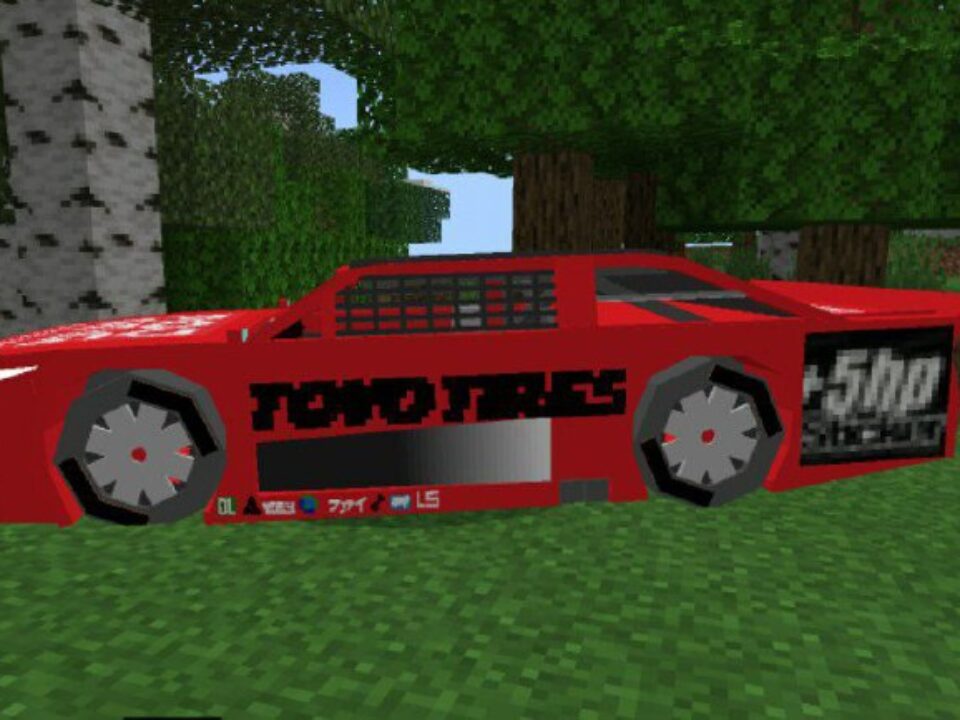 Nascar Mod for Minecraft PE