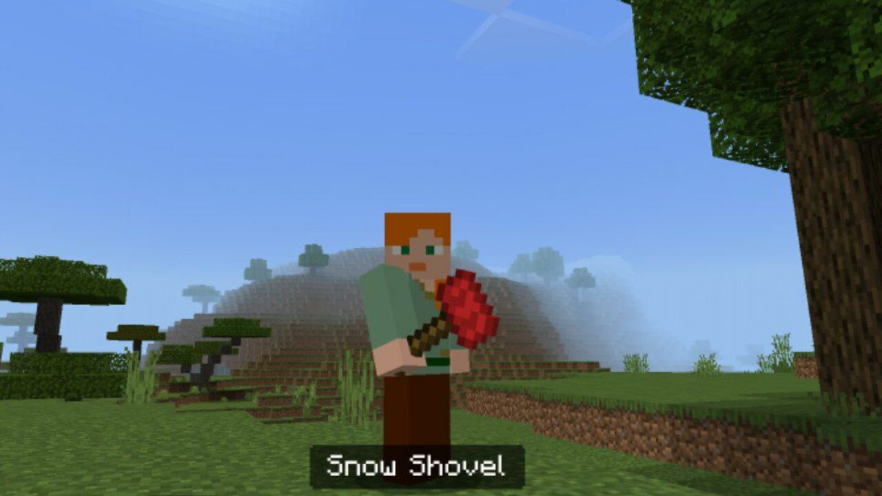 Shovel Mod for Minecraft PE