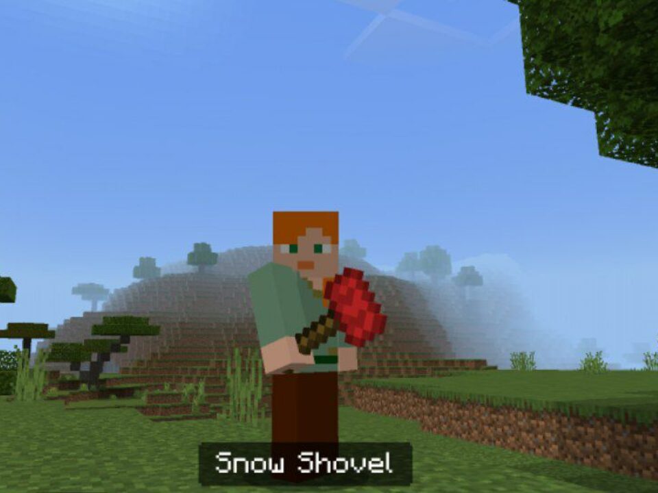 Shovel Mod for Minecraft PE