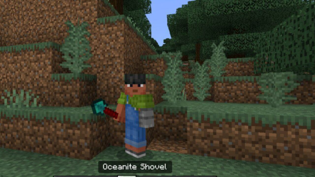 Shovel from Oceanite Mod for Minecraft PE