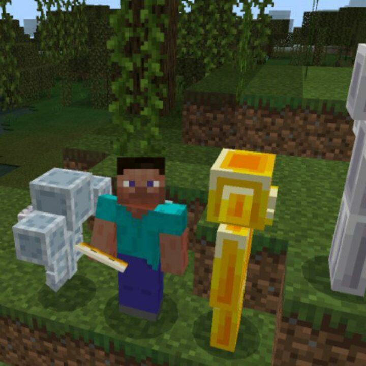 Statues Mod for Minecraft PE