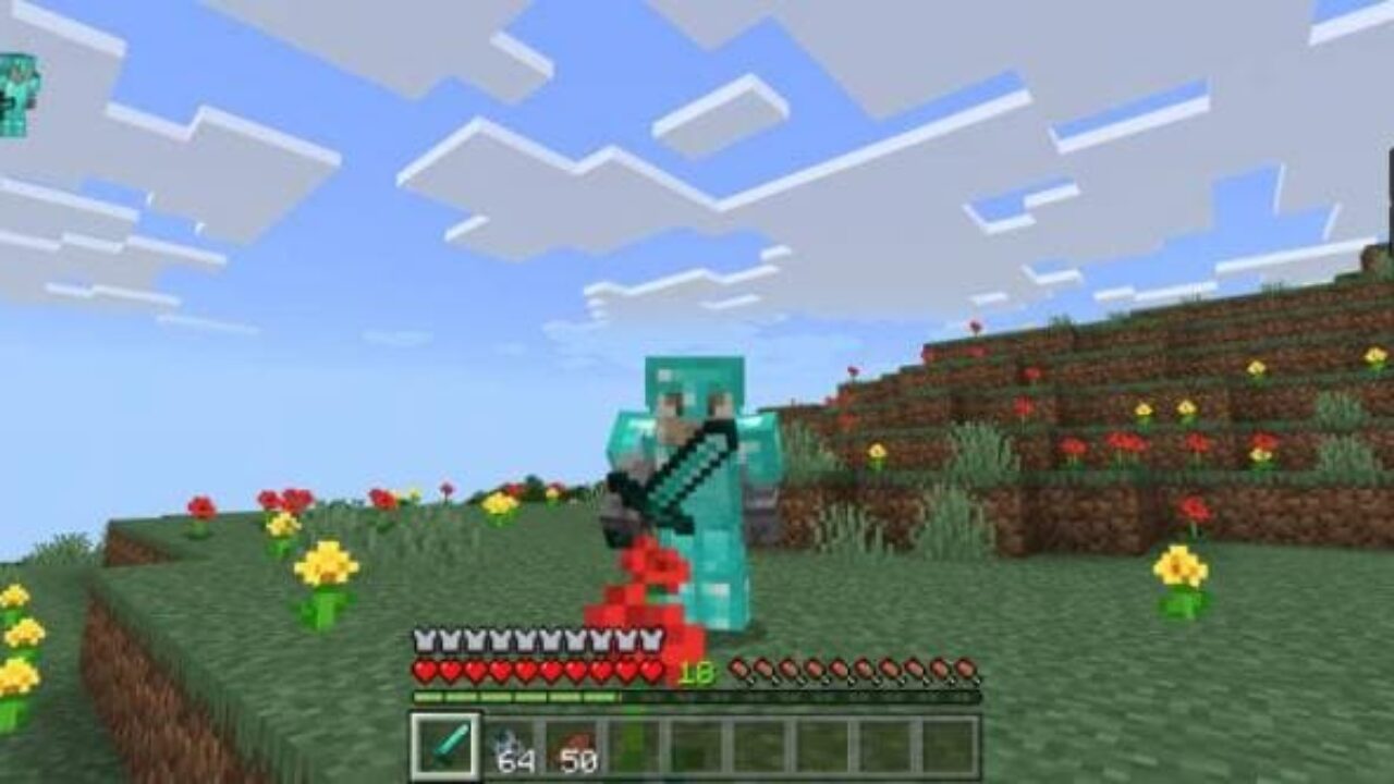 Sword Blocking Mod for Minecraft PE