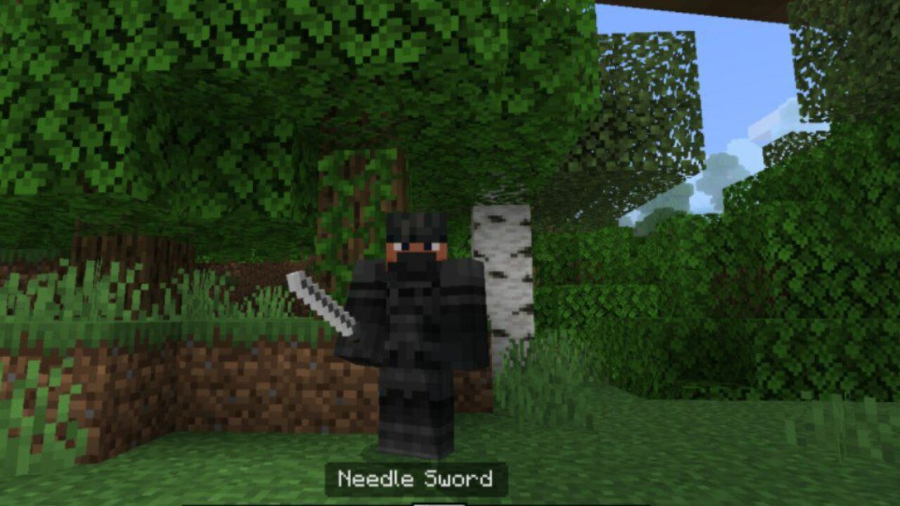 Sword from Dune Mod for Minecraft PE