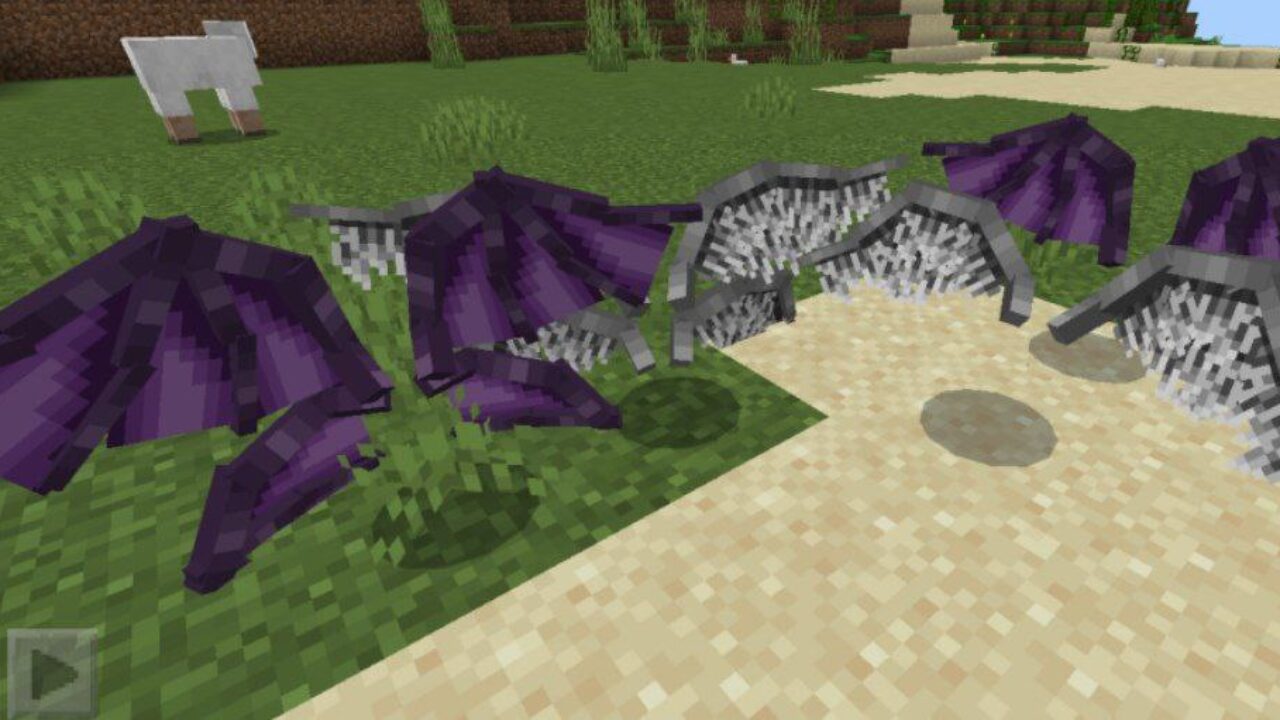 Use It from DropWings Mod for Minecraft PE